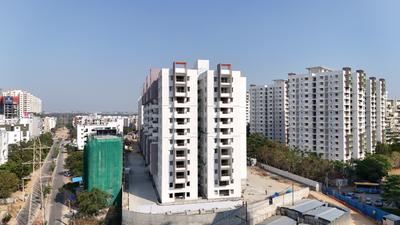 Image of 1420 Sq.ft 2 BHK Apartment / Flat for sale in Ramky One Orbit, Nallagandla, Hyderabad for Rs. 14500000