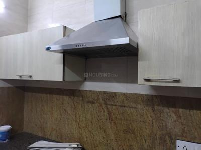 Kitchen Image of 1400 Sq.ft 2 BHK Apartment / Flat for rent in Gulmohar Enclave, Gulmohar Park New Delhi for Rs. 70000
