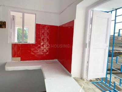 Kitchen Image of 800 Sq.ft 1 BHK Builder Floor for rent in Beliaghata Kolkata for Rs. 11000