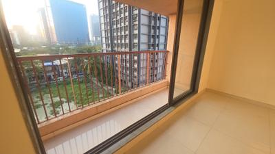 Balcony Image of 850 Sq.ft 2 BHK Apartment / Flat for rent in Geetai Siena, Vikhroli East Mumbai for Rs. 49500