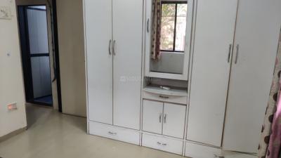 Bedroom Image of 490 Sq.ft 1 BHK Apartment / Flat for rent in Kalash Udhyan Complex, Kopar Khairane Navi Mumbai for Rs. 30000