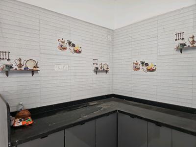 Kitchen Image of 697 Sq.ft 1.5 BHK Apartment / Flat for sale in Majestique Palm Atlantis, Wagholi Pune for Rs. 3880000