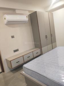 Bedroom Image of 1300 Sq.ft 2 BHK Builder Floor for rent in Vaishali Nagar Jaipur for Rs. 35000