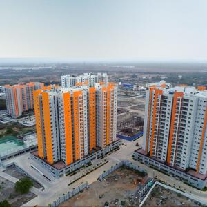 Image of 1285 Sq.ft 3 BHK Apartment / Flat for sale in Shriram 122 West, Mangadu, Chennai for Rs. 8600000