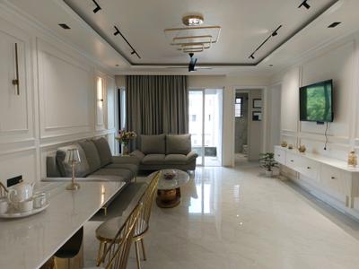Living Room Image of 1600 Sq.ft 3 BHK Apartment / Flat for sale in Ikon Queens Tower, Mohammed Wadi Pune for Rs. 10800000