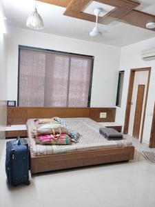 Bedroom Image of 1100 Sq.ft 3 BHK Apartment / Flat for rent in Kailash Savan Surface Serena, Yogi Nagar Rajkot for Rs. 33000