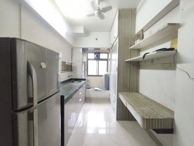 Kitchen Image of 820 Sq.ft 2 BHK Apartment / Flat for rent in Rajesh Raj Maximus, Dahisar West Mumbai for Rs. 52000
