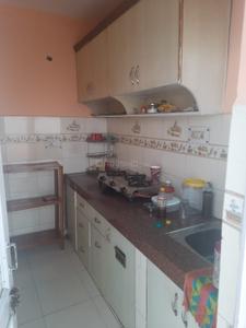Kitchen Image of 1125 Sq.ft 1 BHK Builder Floor for rent in Vikaspuri Luxury Homes, Vikaspuri New Delhi for Rs. 15000