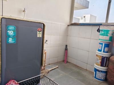 Balcony Image of 1500 Sq.ft 3 BHK Apartment / Flat for rent in Harni Vadodara for Rs. 23000