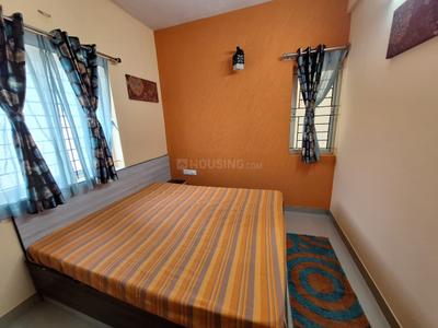 Bedroom Image of 780 Sq.ft 1 BHK Builder Floor for rent in Hulimavu Bengaluru for Rs. 21000