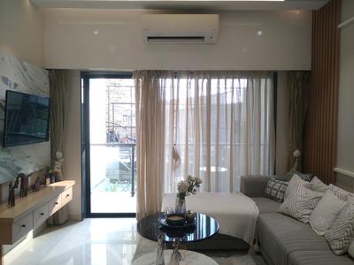 Living Room Image of 915 Sq.ft 2 BHK Apartment / Flat for sale in Techton Akhand, Vasai East Vasai for Rs. 6400000
