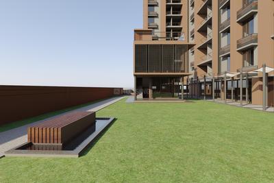 Image of 1098 Sq.ft 2 BHK Apartment / Flat for sale in Radhe Vrundavan Heights, Nana Chiloda, Ahmedabad for Rs. 3800000