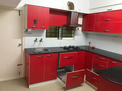 Kitchen Image of 1700 Sq.ft 3 BHK Apartment / Flat for rent in Mana Pristine, Doddakannelli Bengaluru for Rs. 45000