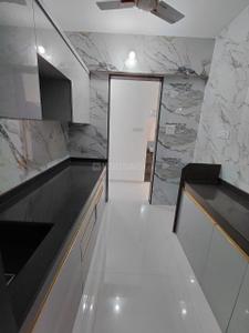 Kitchen Image of 558 Sq.ft 1 BHK Apartment / Flat for sale in Ambivli Thane for Rs. 2999000