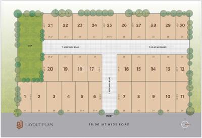 Image of 840 Sq.ft Residential Plot / Land for sale in Palanpur, Surat for Rs. 9500000