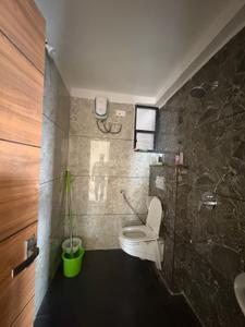 Bathroom Image of 200 Sq.ft 1 RK Builder Floor for rent in Mahalakshmi Nagar Indore for Rs. 9500