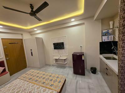 Bedroom Image of 550 Sq.ft 1 RK Studio for rent in Jagatpura Jaipur for Rs. 22000