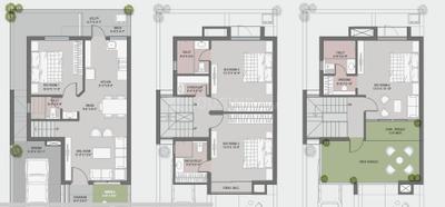 Floor Plan Image of 1896 Sq.ft 4 BHK Villa for sale in Vadsar Vadodara for Rs. 14500000