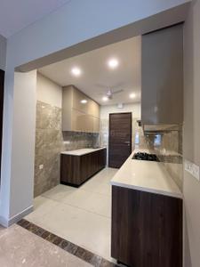 Kitchen Image of 2000 Sq.ft 3 BHK Builder Floor for rent in Sector 46 Gurgaon for Rs. 75000