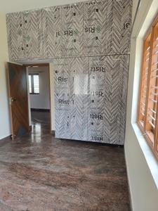 Bedroom Image of 1100 Sq.ft 2 BHK Independent House for rent in Amrutahalli Bengaluru for Rs. 21000