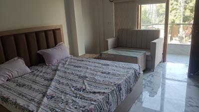 Bedroom Image of 600 Sq.ft 1 RK Builder Floor for rent in Sector 46 Gurgaon for Rs. 26000