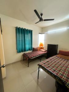 Bedroom Image of 1000 Sq.ft 2 BHK Apartment / Flat for rent in Parijat Nagar Nashik for Rs. 25000