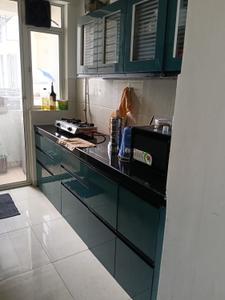 Kitchen Image of 800 Sq.ft 2 BHK Apartment / Flat for rent in Mahindra Centralis Tower 4, Pimpri Pune for Rs. 30000