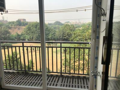 Balcony Image of 1300 Sq.ft 3 BHK Builder Floor for rent in Sarvapriya Vihar New Delhi for Rs. 100000