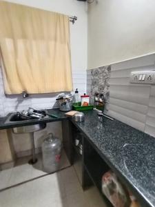 Kitchen Image of 300 Sq.ft 1 RK Apartment / Flat for rent in Madhapur Hyderabad for Rs. 20000