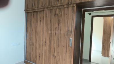 Bedroom Image of 700 Sq.ft 1.5 BHK Builder Floor for rent in Thanisandra Bengaluru for Rs. 22000