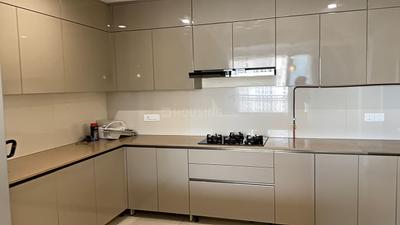 Kitchen Image of 1500 Sq.ft 3 BHK Apartment / Flat for rent in Hiranandani Estate Thane for Rs. 120000