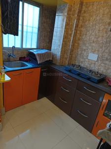 Kitchen Image of 1100 Sq.ft 3 BHK Apartment / Flat for rent in Kalyani Nadia for Rs. 18000