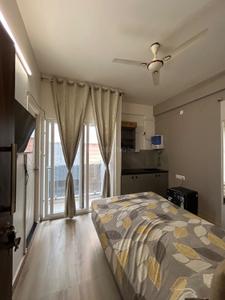 Bedroom Image of 320 Sq.ft 1 RK Apartment / Flat for rent in Mahadevapura Bengaluru for Rs. 18000