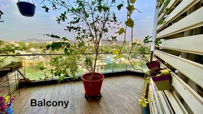 Balcony Image of 2160 Sq.ft 4 BHK Apartment / Flat for sale in Kumar Parisar, Kothrud Pune for Rs. 45000000