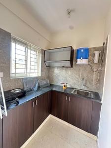 Kitchen Image of 500 Sq.ft 1 BHK Apartment / Flat for rent in S.G. Palya Bengaluru for Rs. 29998