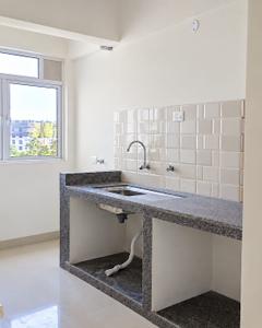Kitchen Image of 1400 Sq.ft 3 BHK Apartment / Flat for sale in Rishi Pranaya , Rajarhat Kolkata for Rs. 12500000