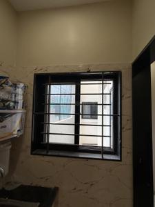 Kitchen Image of 450 Sq.ft 1 RK Builder Floor for rent in Mahalakshmi Nagar Indore for Rs. 13000