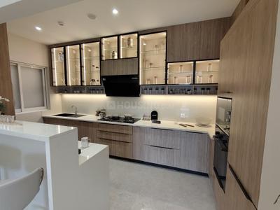 Kitchen Image of 2065 Sq.ft 3 BHK Apartment / Flat for sale in K Raheja Vistas T6 And T7, Mahalunge Pune for Rs. 18800000