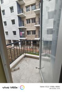 Balcony Image of 480 Sq.ft 1 BHK Apartment / Flat for sale in Shapoorji Pallonji Shukhobrishti, New Town Kolkata for Rs. 1950000
