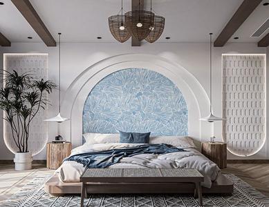 Bedroom Image of 2700 Sq.ft 5 BHK Builder Floor for sale in Ashok Vihar New Delhi for Rs. 57500000