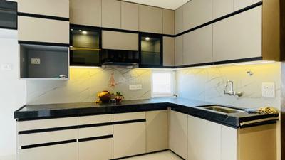 Kitchen Image of 1547 Sq.ft 3 BHK Apartment / Flat for sale in Suhana Green Aaayam, Railway Station Area Kota for Rs. 11100000