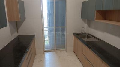 Kitchen Image of 1450 Sq.ft 3 BHK Apartment / Flat for rent in Ekta Tripolis, Goregaon West Mumbai for Rs. 120000