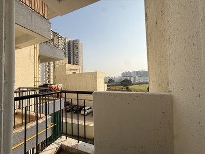 Balcony Image of 585 Sq.ft 1 BHK Apartment / Flat for rent in Amrapali Dream Valley 2, Noida Extension Greater Noida for Rs. 16500