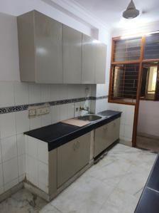 Kitchen Image of 1750 Sq.ft 3 BHK Apartment / Flat for rent in CGHS Guru Apartments, Sector 6 Dwarka New Delhi for Rs. 45000