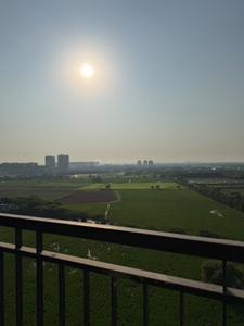 Balcony Image of 2403 Sq.ft 4 BHK Apartment / Flat for rent in Sobha City, Sector 108 Gurgaon for Rs. 110000