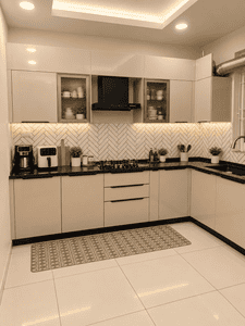 Kitchen Image of 682 Sq.ft 1 BHK Apartment / Flat for sale in Brigade Xanadu, Chinna Nolambur Chennai for Rs. 8000000