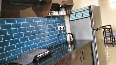 Kitchen Image of 1460 Sq.ft 3 BHK Apartment / Flat for rent in UKN Belvedere By UKN Airport District Phase 1, Navarathna Agrahara Bengaluru for Rs. 60000