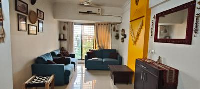 Hall Image of 850 Sq.ft 2 BHK Apartment / Flat for rent in Hareshwar Paradise, Dahisar West Mumbai for Rs. 48000