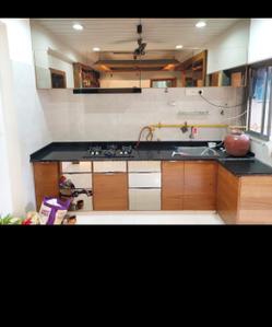 Kitchen Image of 1780 Sq.ft 3 BHK Apartment / Flat for rent in Sangani Shaligram Lakeview, Vaishno Devi Circle Ahmedabad for Rs. 46000