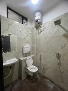 Bathroom Image of 600 Sq.ft 1 RK Apartment / Flat for rent in Scheme No 114 Indore for Rs. 13000